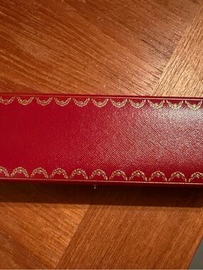 CARTIER Genuine Vintage Empty Case Bracelet Pen Jewerly Display Storage Box